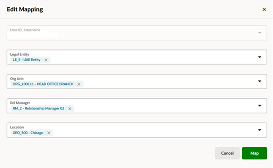 Edit Mapping