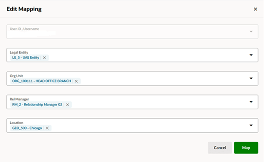Edit Mapping