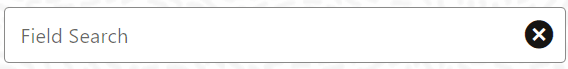 Field Search Option Field Search Option