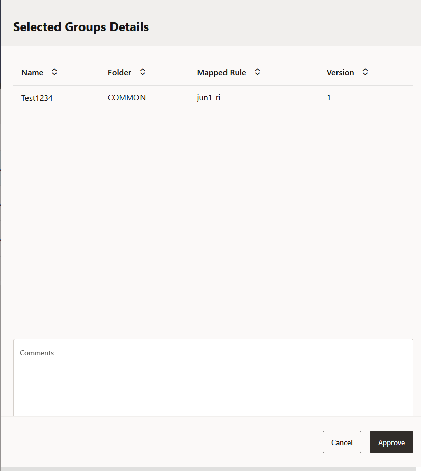 This image displays the Selected Group Form Layout.