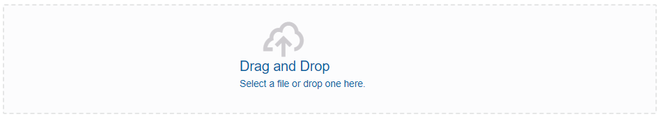 This image displays the Upload File.