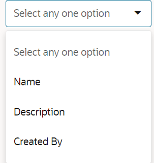 This image displays the Select One. This image displays the Select One.