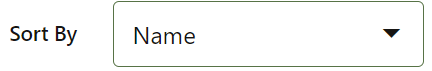 This image displays the Sort By Select One. This image displays the Sort By Select One.