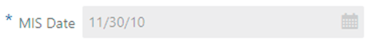 This image displays the FIC MIS Date. This image displays the FIC MIS Date.