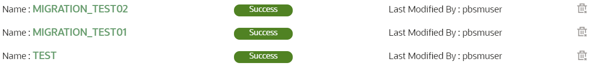 This image displays the List View. This image displays the List View.