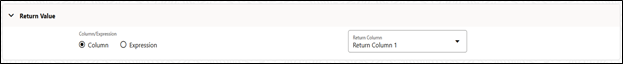 You can specify the column within your lookup table from which to return a value for each lookup.