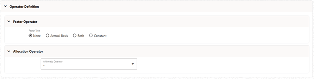 The Operator process tab allows you to specify how Source data and Driver data interacts to create results. The Operator process tab allows you to specify how Source data and Driver data interacts to create results.