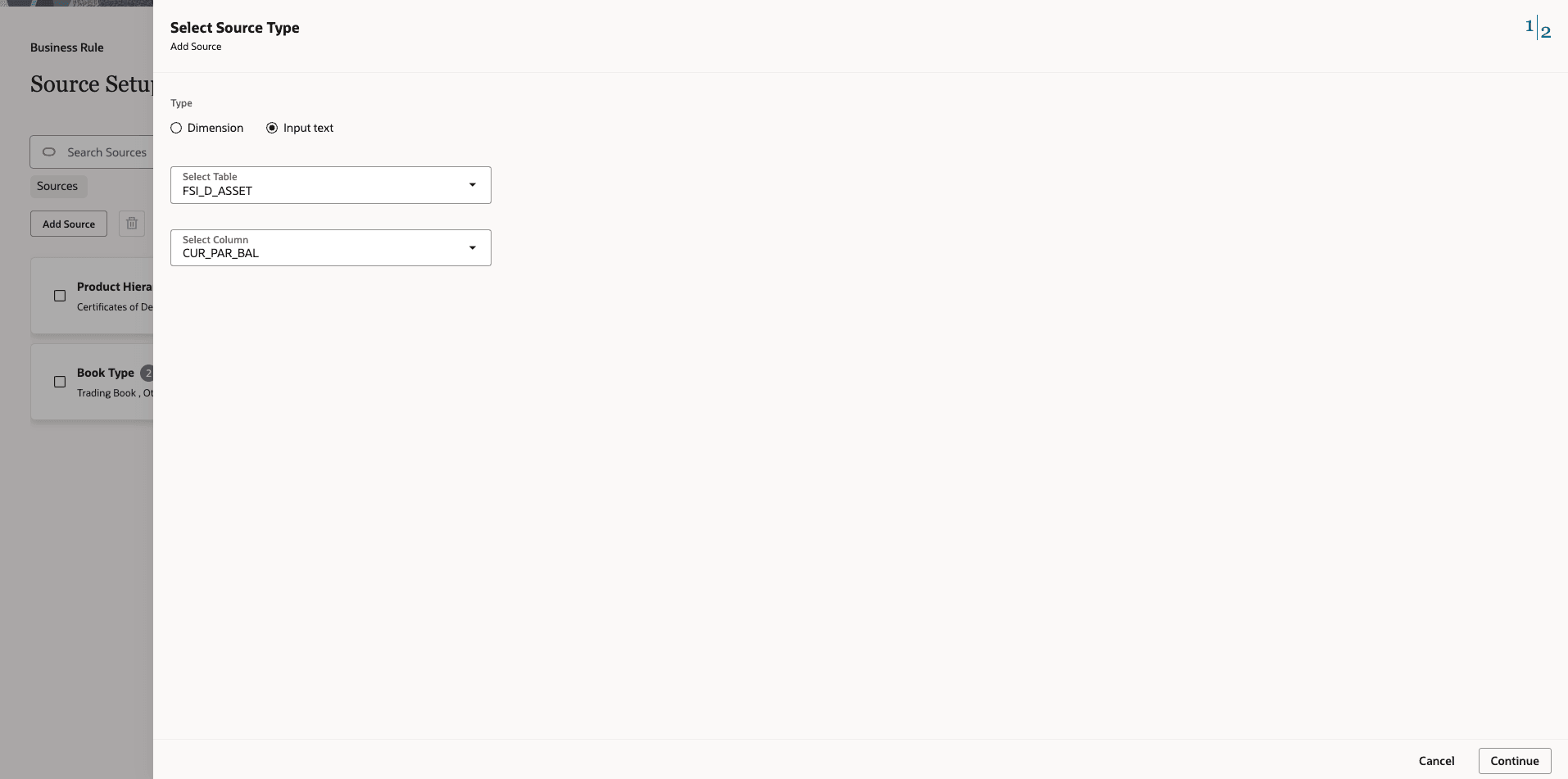 Input text