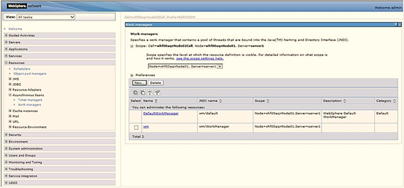 After creating the work manager, you must map it to an OFSAA instance.