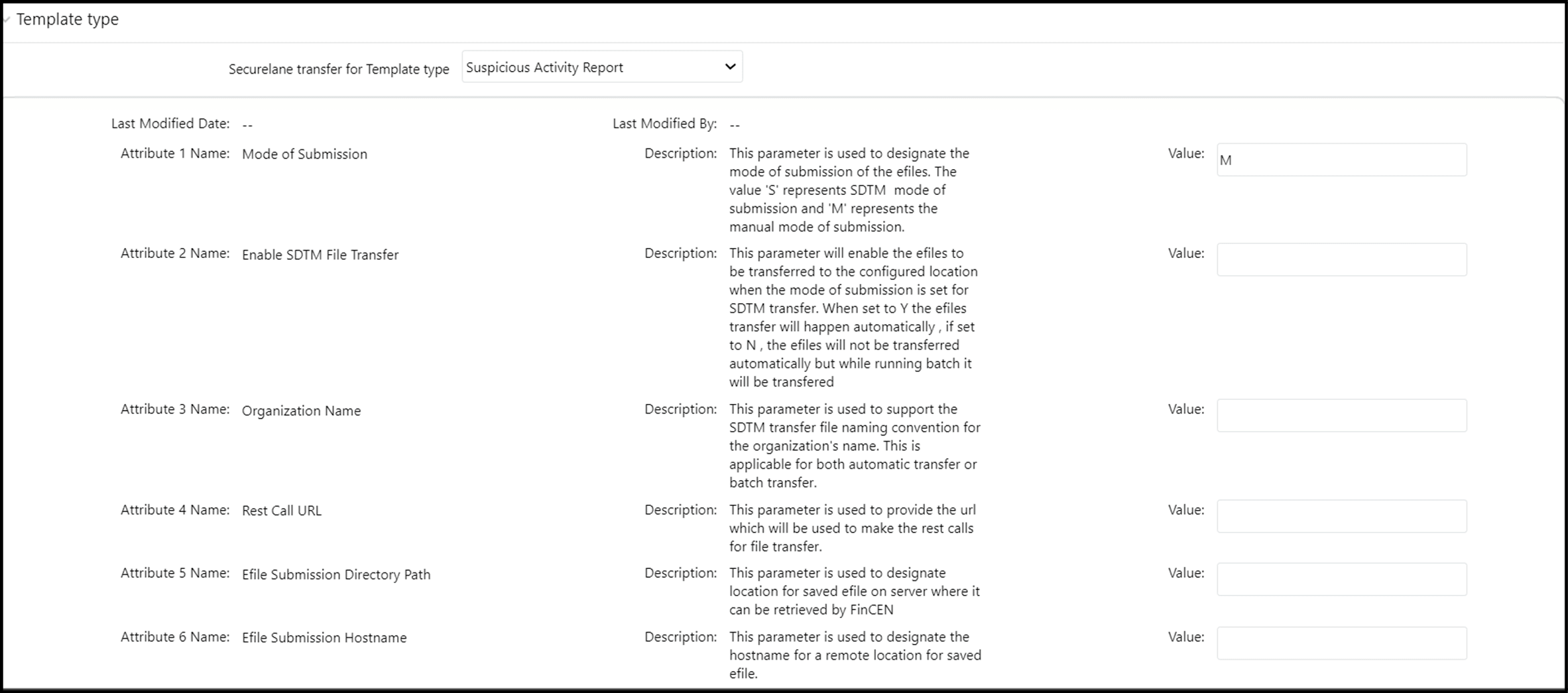 Configure SDTM