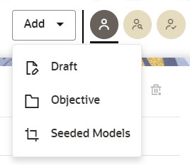 Select Objective from Add Select Objective from Add