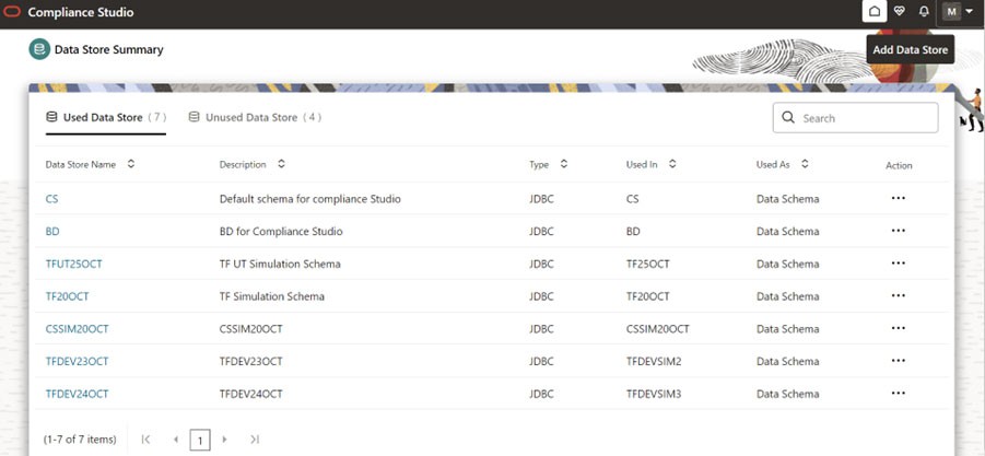 Data Source Summary Page