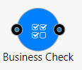 Business Check widget