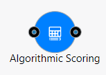 Algorithmic Scoring widget