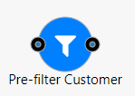 Pre-Filter Widget
