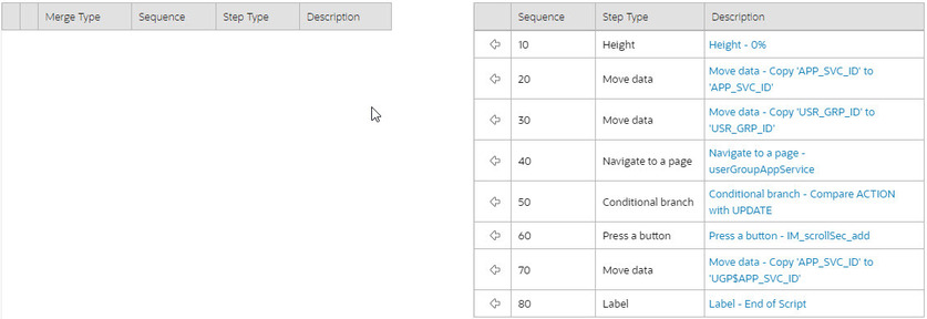 Example: Copying the Navigate to a Pager step