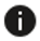 black circle icon with an “i” in the center.