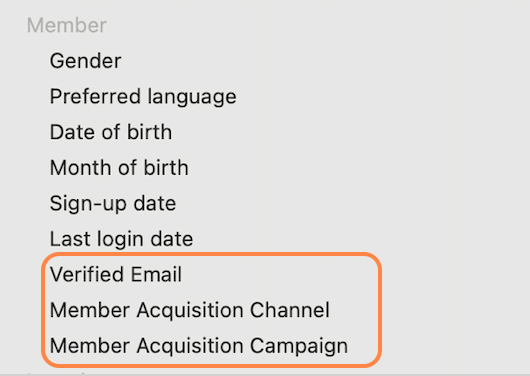 This image shows the segment settings.