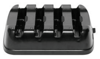 This figure shows the 4-Bay Battery Charger for the Oracle MICROS Tablet 700 Series.