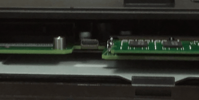This figure shows the MICROS Port on the Workstation 6 Series.