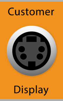 This image shows the customer display port.