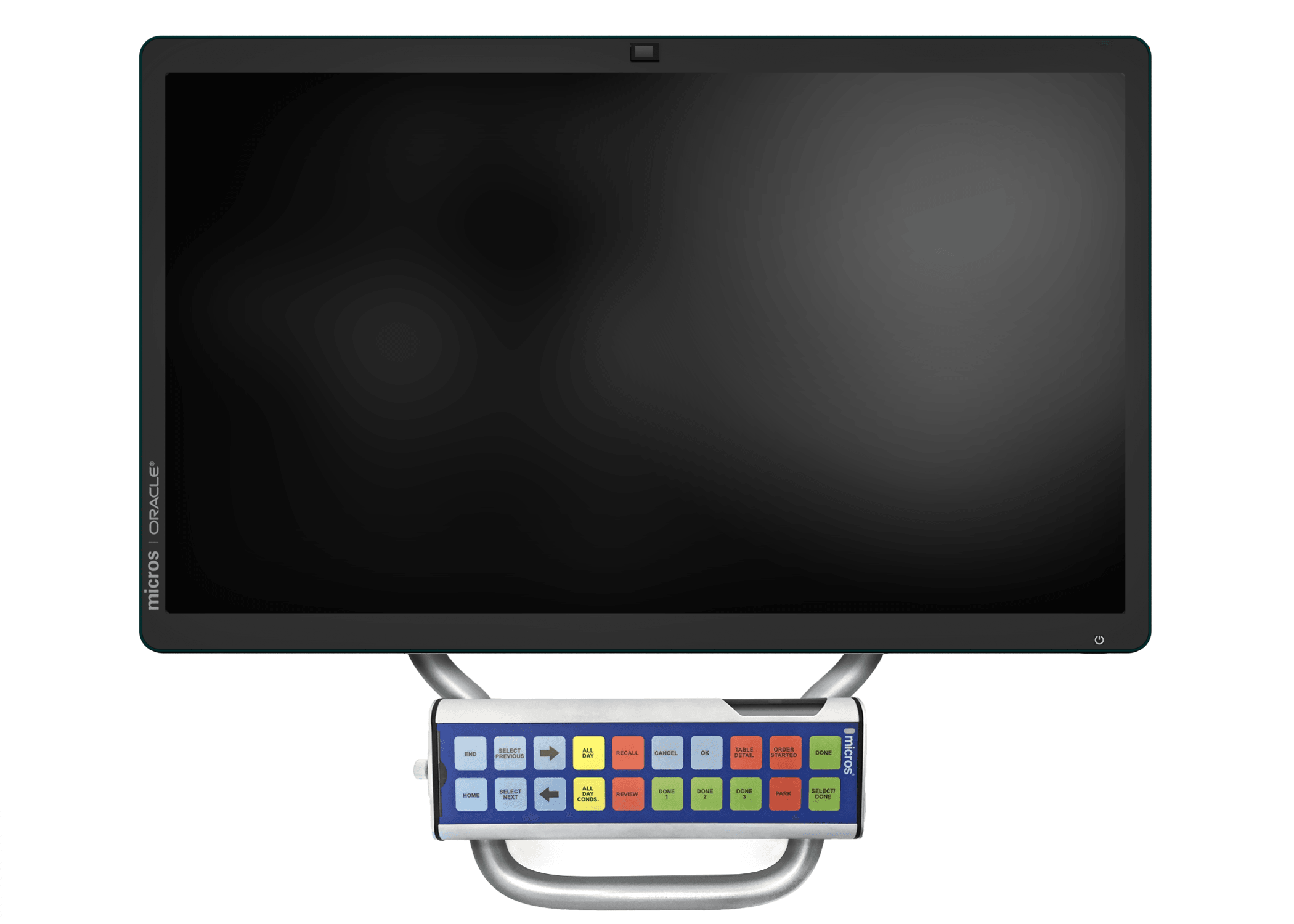This figure shows the Oracle MICROS Express Station 400. This figure shows the Oracle MICROS Express Station 400.