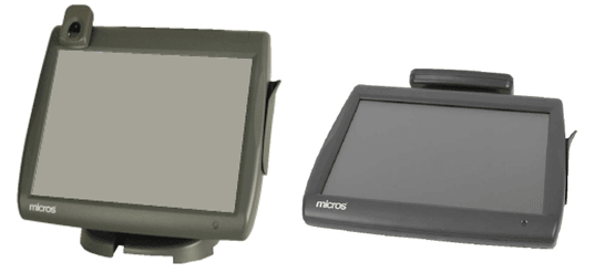 The figure shows the MICROS Workstation 5. The figure shows the MICROS Workstation 5.