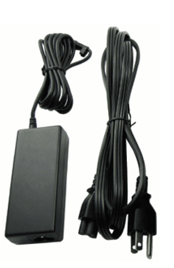 This figure shows the KDC-210 power adapter.