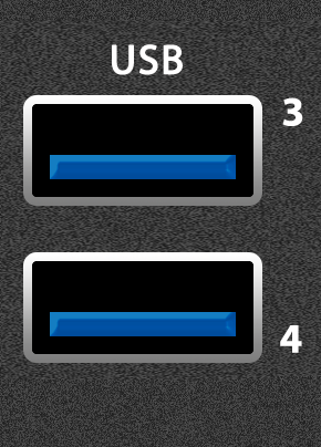 This image shows the high speed USB port.