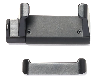 This figure shows the Payment Device Mount for the Oracle MICROS Tablet 721P.
