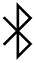 This figures shows the Bluetooth icon.
