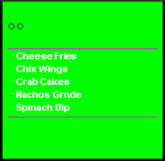 This figure shows a sample image of the SE standard 3 with order type chit layout.