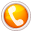 This figure shows the Phone Reservation (Ungreeted) icon, which is an orange circle with a phone.