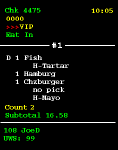 This figure shows an illustration of the SE standard DOM 4 chit layout.