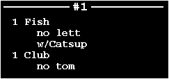 This figure shows an illustration of the SE standard DOM 6 chit layout.