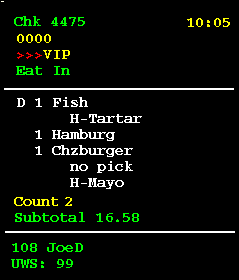 This figure shows an illustration of the SE Standard DOM chit layout. This figure shows an illustration of the SE Standard DOM chit layout.