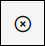 This image shows the Remove Condiment Set icon, which is an x surrounded by a circle.