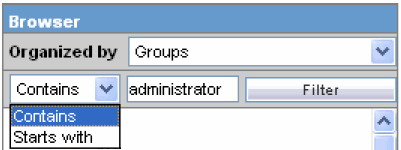 Adding conditions to the organized group pop-up Adding conditions to the organized group pop-up