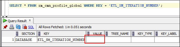 Select Statement 2 to Verify Successful Execution