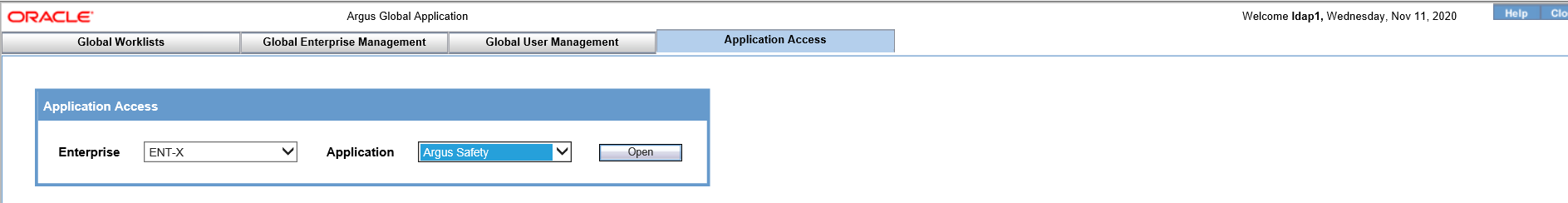 Application Access