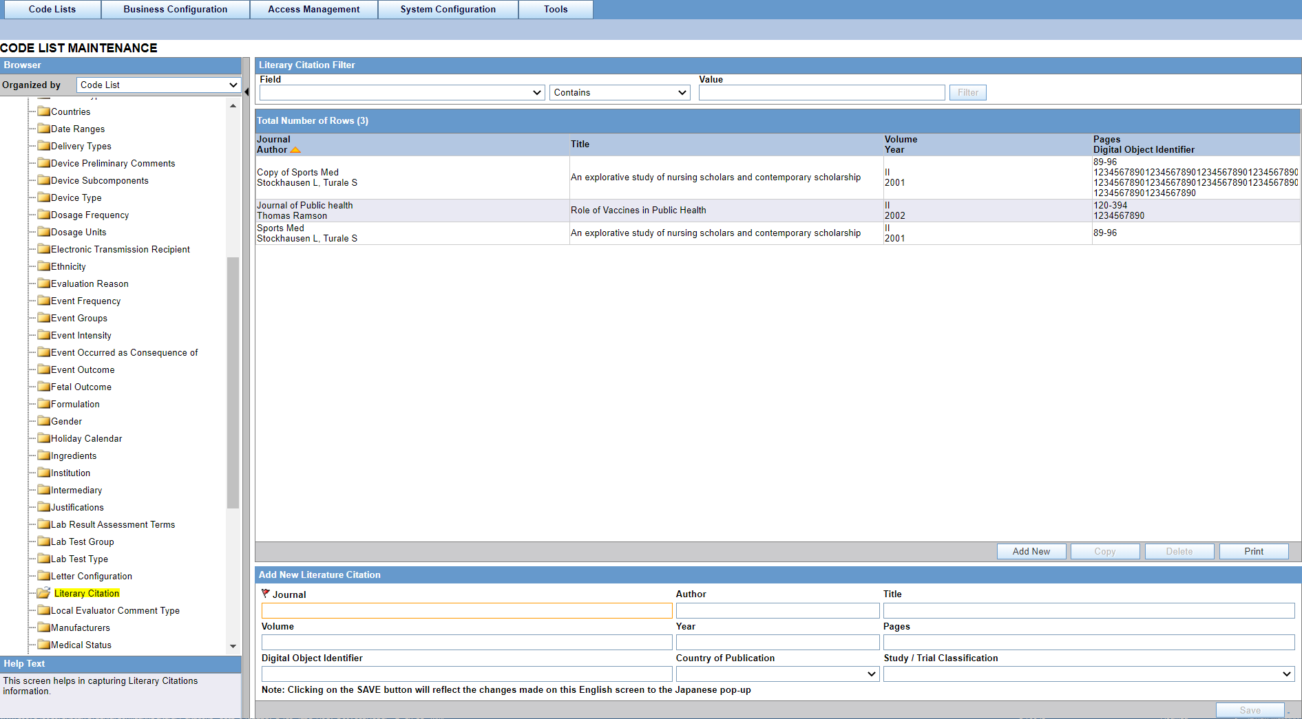 Configuring Literary Citations