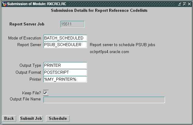 Submission Details for Task Window Submission Details for Task Window