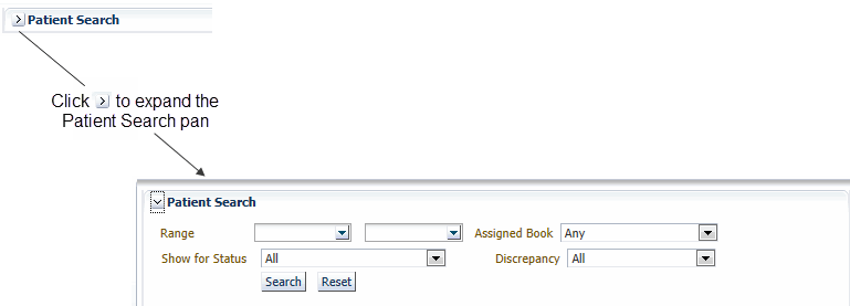 Search criteria Search criteria