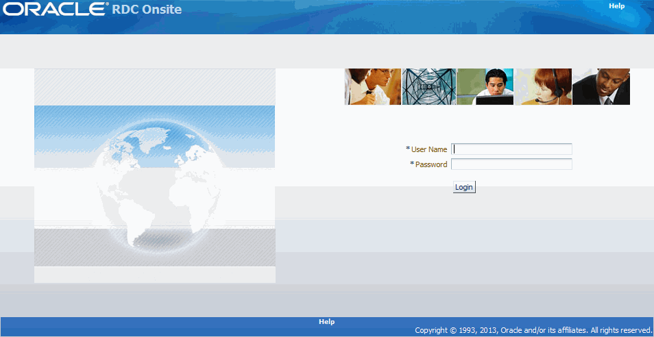 Default Login Page for RDC Onsite Default Login Page for RDC Onsite
