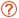 Shows white circle with question mark