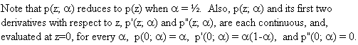 Notes about logistic regression