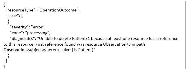 Example: DELETE 410 Gone response with an HTTP 409 Conflict Example: DELETE 410 Gone response with an HTTP 409 Conflict