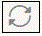 This icon shows two arrouws moving in a circle. This icon shows two arrouws moving in a circle.