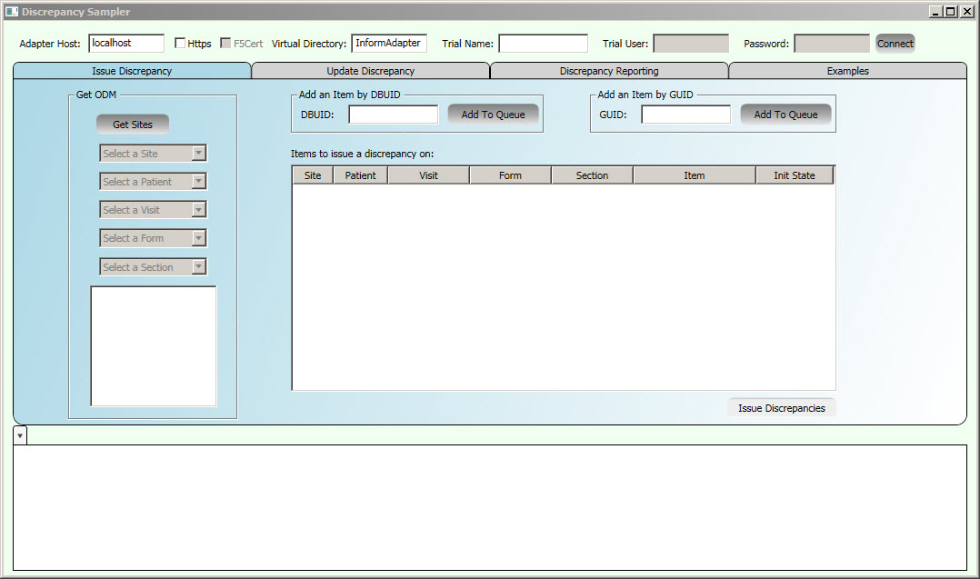 Discrepancy Sampler tool