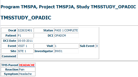 Description of "Figure 14-8 Sample Source Data Record"